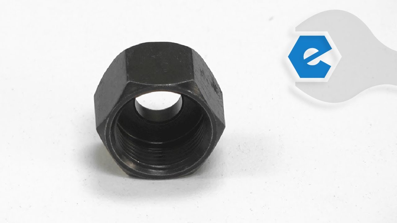 Replacing your Ridgid Router COLLET NUT