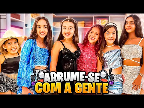 ARRUME-SE COM A GENTE: BELINHA, IRMÃS PINA, MARCELA, JESSICA E MC DIVERTIDA - NIVER DA VALENTINA