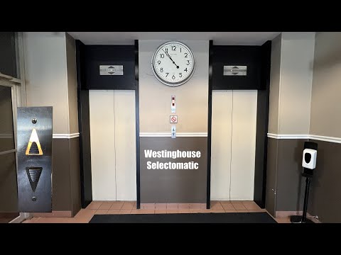 Vintage Westinghouse Traction Elevators at the Clock Tower Building in Milwaukee, WI