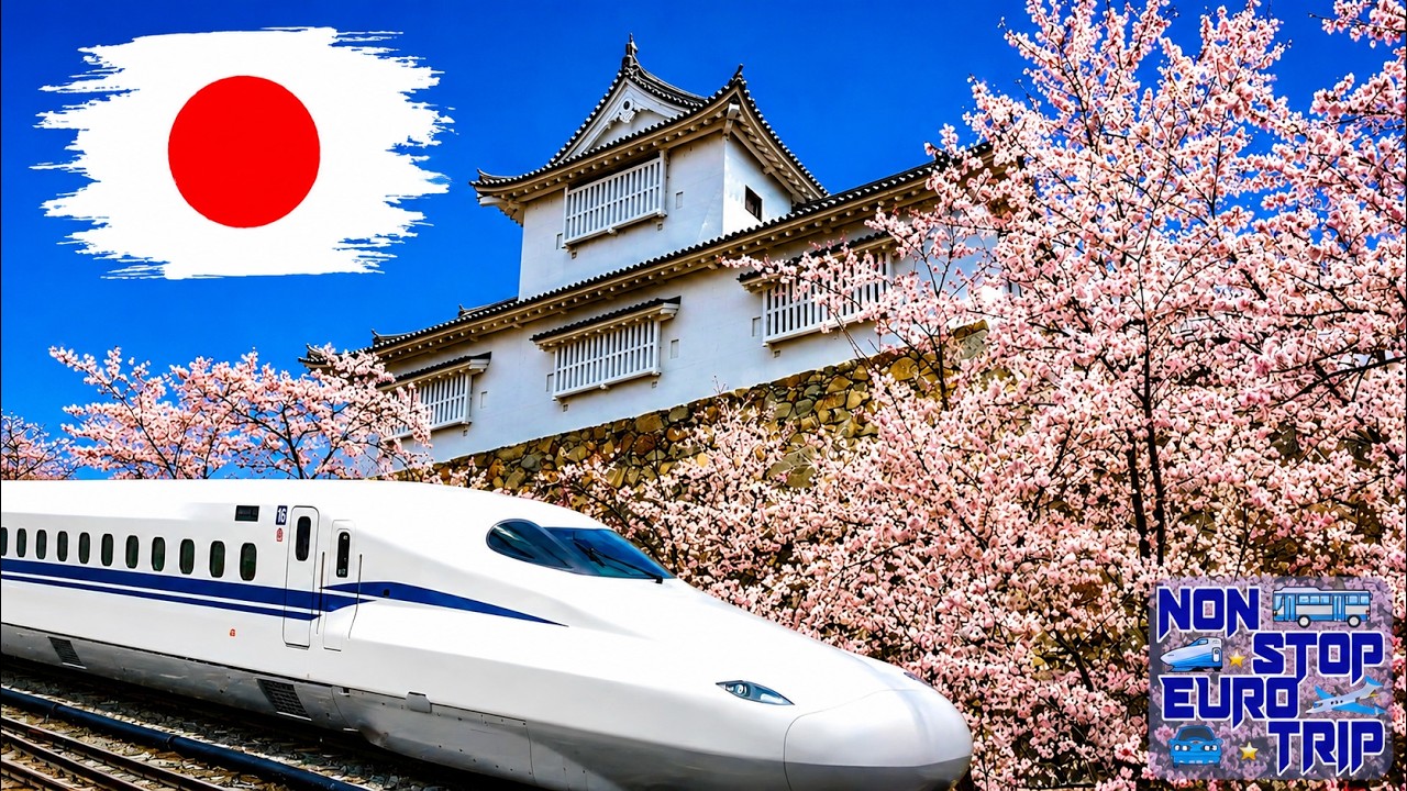 Bullet Train to JAPAN'S BEST Cherry Blossoms