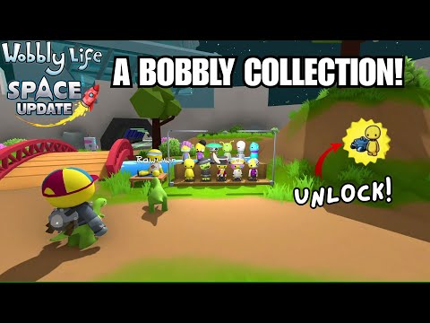ALL 10 BOBBLE HEADS! COMPLETE THE BOBBLE HEAD COLLECTION! UNLOCK BACKPACK! Wobbly Life Space Update