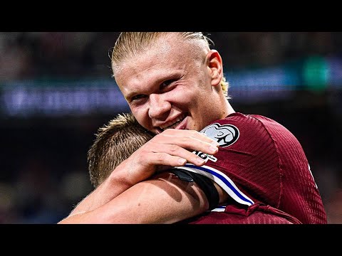 The Day Erling Halland scored  5 Goals against Moldova 💥