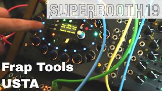 Video thumbnail for Superbooth 2019: Frap Tools USTA 4 Track Sequencer by sonicstate