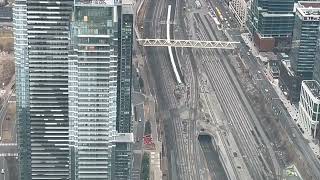 (Old video) go transit from the view of the cn tower