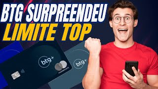 CARTÃO DE CREDITO BANCO BTG AUMENTANDO LIMITE DE CLIENTES