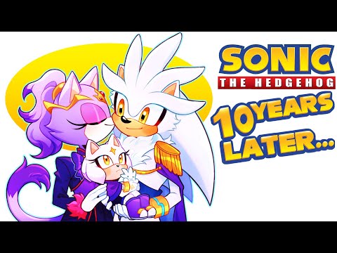 Family Photo: Silver x Blaze - Sonic 10 Years Later Comic Dub Compilation