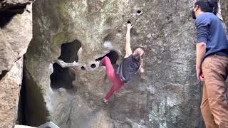 Video thumbnail: The Hueco Route, V1. Leavenworth