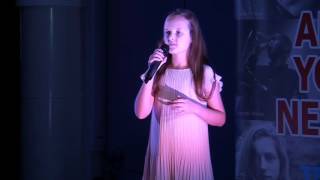 ELLIE GOULDING - WHEN YOUR FEET DON&#39;T TOUCH THE GROUND performed by KATIE LEIGH at Birmingham 2015