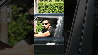 Gavin Rossdale of Bush Driving in Beverly Hills 2007