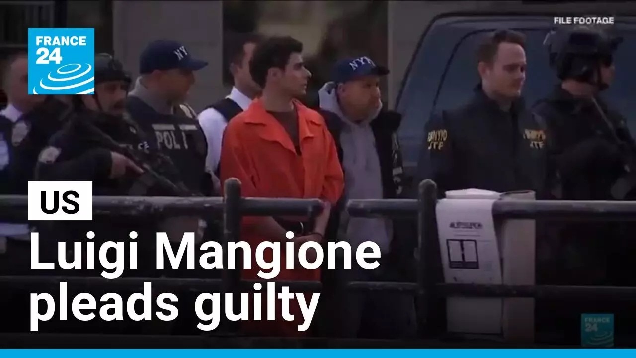 US : Luigi Mangione pleads guilty to killing UnitedHealthcare CEO • FRANCE 24 English