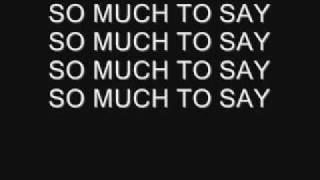 Dave Matthews So Much to Say lyrics (please read description)