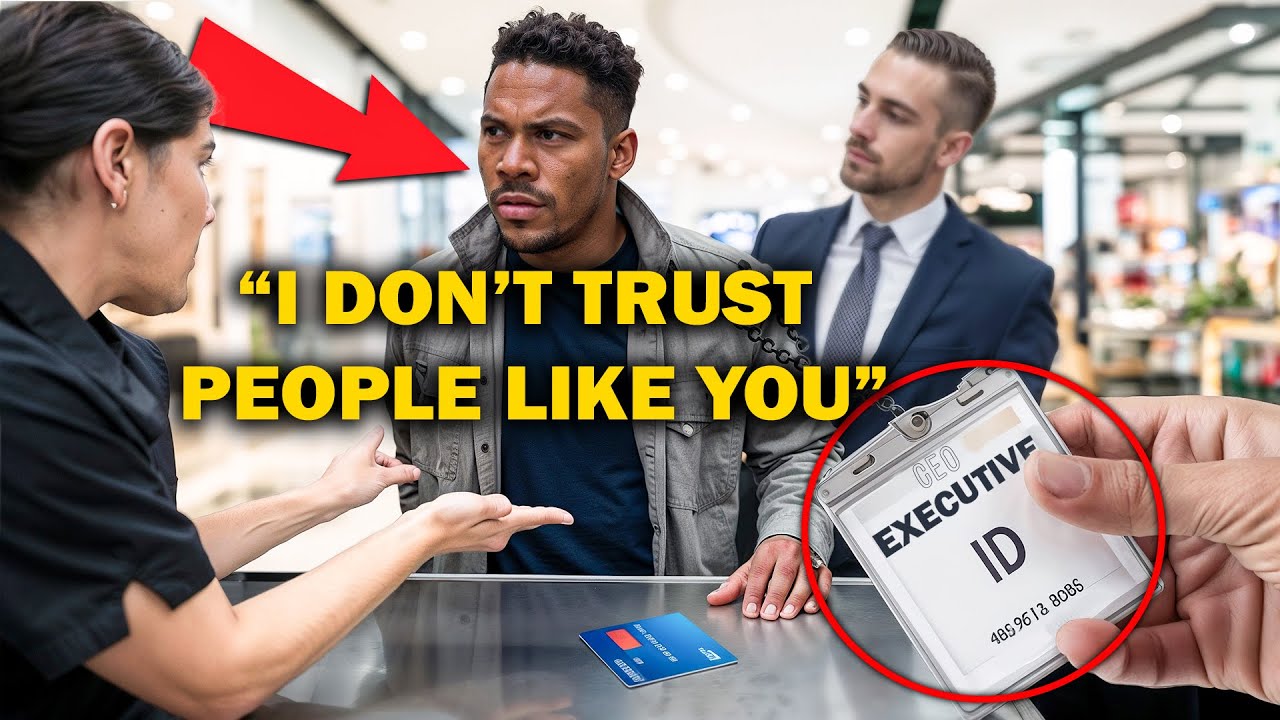 Store Manager Falsely Accuses Black Man of Fraud, Unaware of Who He Really Is…