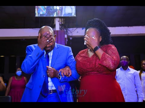 DR Joseph Serwadda breaks down on a surprise birth day as Levixone surprisingly sings more blessings