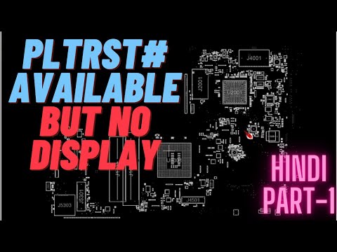 Dell 15 Laptop Power On But No display in Hindi PLTRST signal missing Laptop Repair Course Laptex
