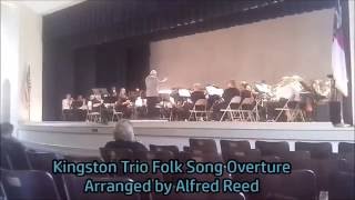 Kingston Trio Folk Song Overture (2016) - Harper Concert Band