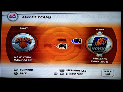 NBA LIVE 2003 (PS2) | Knicks 🏀 vs Suns 🏀