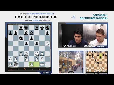Offerspill Nordic Invitational Day 4 - Commentary by GM Aryan Tari