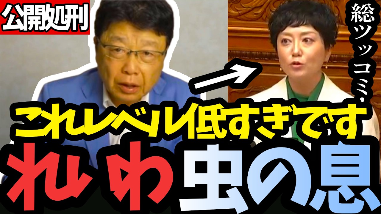 【パニック寸前】れいわ奥田が多方向からフルボッコ！ナゾの発言に小泉大臣ガチギレ＆北村晴男のド正論がヤバい【国会中継】