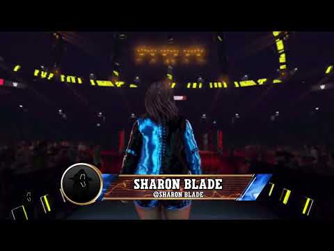 WWE 2K22- AWW SHARON BLADE ENTRANCE