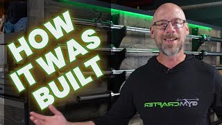 The Barbell Wall Pt  1 | How I Built It