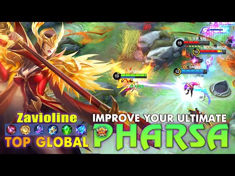 Improve Pharsa Ultimate! Top Global Pharsa by Zavioline ~ MLBB