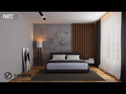 Interior design - Vray sketchup interior Part2