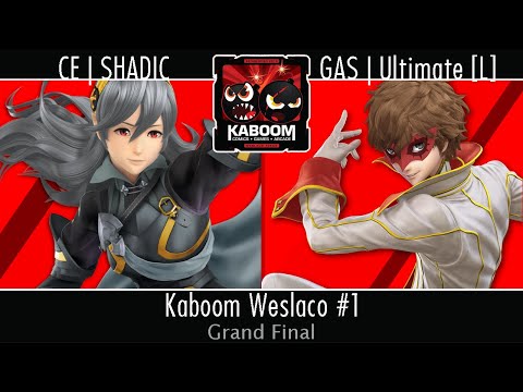 CE | SHADIC (Corrin) vs GAS | Ultimate [L] (Joker, Lucina, Ike) - Grand Final - Kaboom Weslaco #1