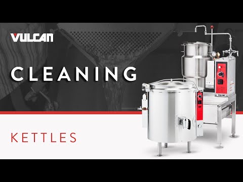 Vulcan ET100 100 Gallon Floor Stationary Full Steam Jacketed Electric Kettle w/ Tri-Leg Base 7 image