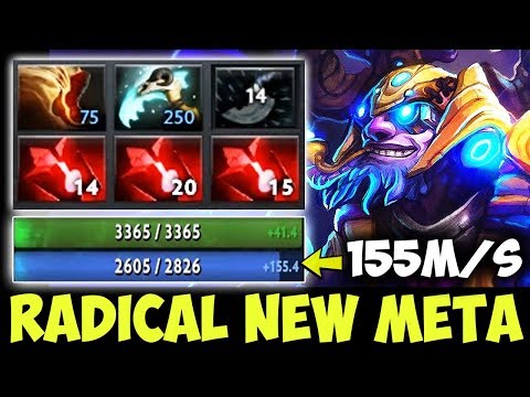 OMG! RADICAL TINKER IS CRAZY AF - NEW META 3x BLOODSTONE  BUILD ALMOST INFINITE MANA DOTA 2