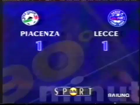 1999-00 (3a - 19-09-1999) Piacenza-Lecce 1-1 [Dionigi,C.Lucarelli] Servizio 90°Minuto Rai1