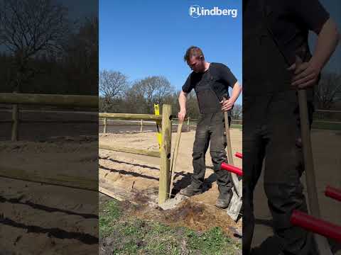 Hestegjerde 40 m Furu, NTR-A trykkimpregnert, NORDIC FENCE