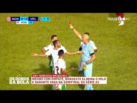 Noroeste 0 X 0 Velo Clube (21/03) - 22/03/2023 - Os Donos da Bola