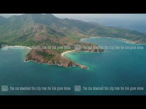 Sea landscape with beach. Philippines, Luzon