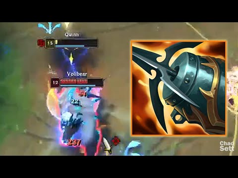 1% HP Quinn vs 80% HP Volibear..