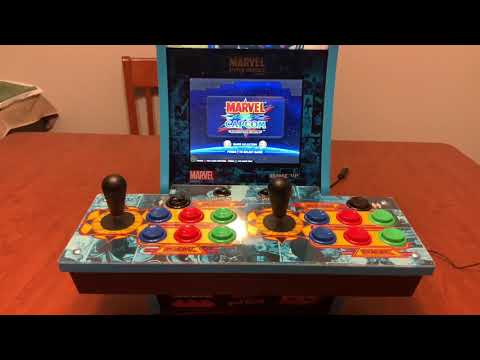 Marvel Super Heroes Arcade1up Countercade Overview