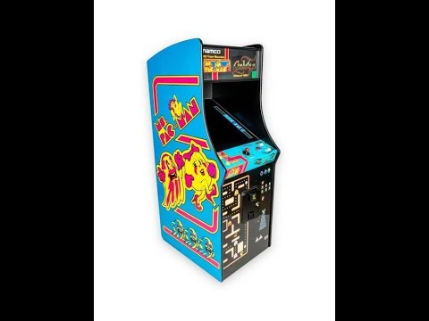 Lot 69 - Video Game Ms Pac-Man / Galaga Class of 1981 at Pot of Gold Auctions