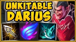 NO ONE IS SAFE FROM THIS DARIUS! MAX MOVE SPEED DARIUS TOP SEASON 9 GAMEPLAY! - League of Legends