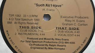Riley Evans Featuring T.J. Slaughter - Such As I Have (Instrumental)