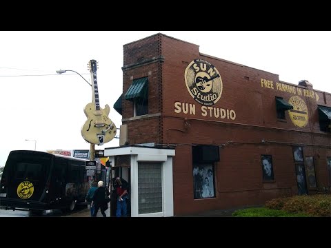 Tour of Sun Studio: Johnny Cash, Jerry Lee Lewis, Elvis Presley  et al, started here in Memphis, TN