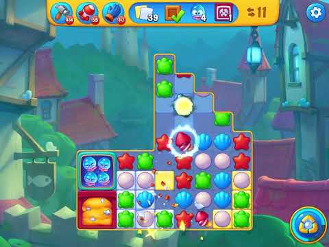 Fishdom level 7390 no boosters フィッシュダム ノーマル [Friend's]