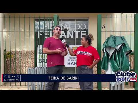 BARIRI: FEIRA DO MUNICÍPIO NOS ALTOS DA CIDADE.