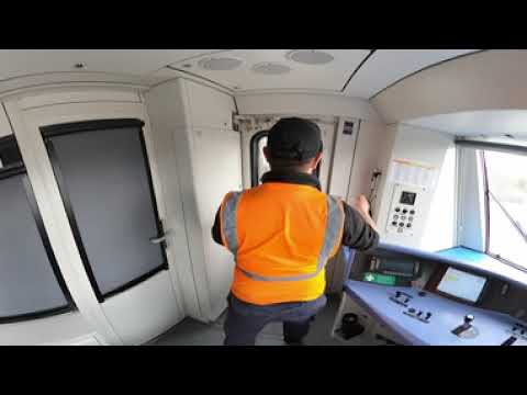 360° Führerstandsmitnahme S-Bahn München S6 Ostbahnhof - Ebersberg BR423 26.02.2022