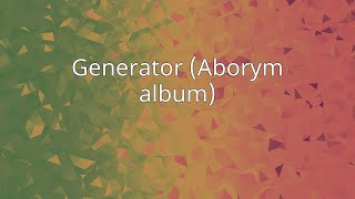 Generator (Aborym album)