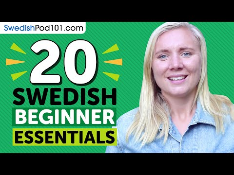 20 Beginner Swedish Videos You Must Watch | Learn Swedish