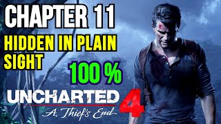 Uncharted 4: A Thief&#39;s End Walkthrough | Chapter 11 - Hidden in Plain Sight | 100% (PC)