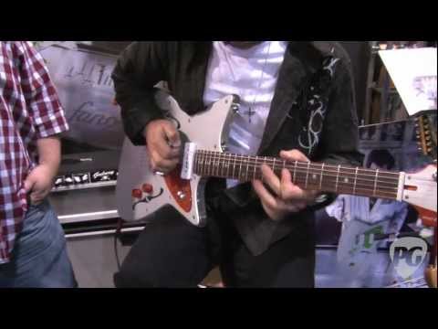 NAMM '12 - Fano Guitars Stratosphear Demo