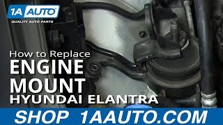 How to Replace Engine Mount 01-06 Hyundai Elantra
