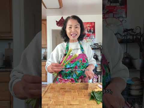 Somlor Kako, a traditional Cambodian soup