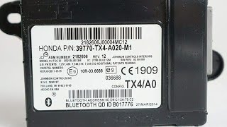 2011-2018 Honda Odyssey Bluetooth HFT module location and removal
