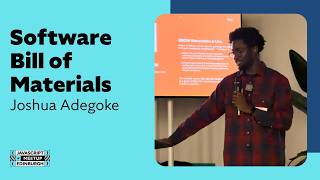 Joshua Adegoke - SBOM - EdinburghJS